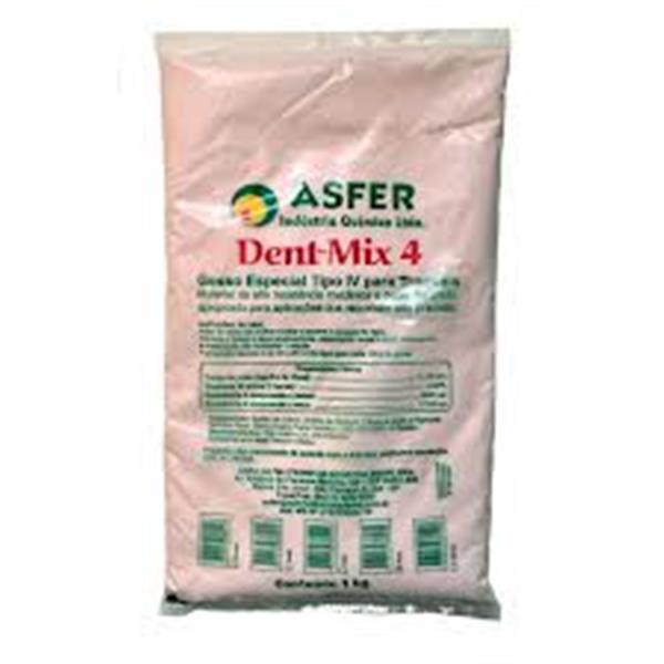 GESSO PEDRA TIPO IV ASFER 1 KG