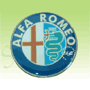 Centro de alumínio da roda para Alfa Romeo