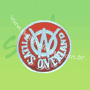 Emblema Willys Overland vermelho (64 mm)