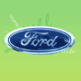 Emblema Ford oval para Landau (peça paralela)