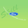 Emblema Ford oval do volante para Escort